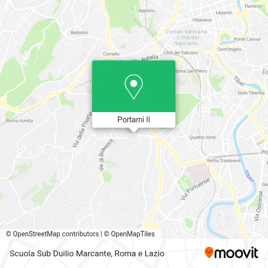 Mappa Scuola Sub Duilio Marcante