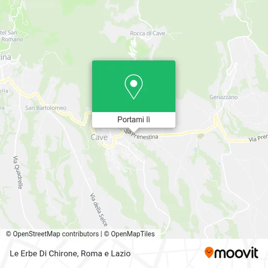 Mappa Le Erbe Di Chirone