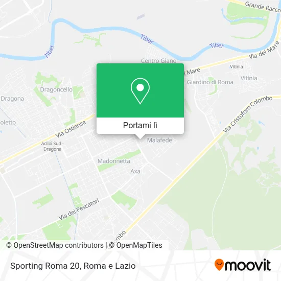 Mappa Sporting Roma 20