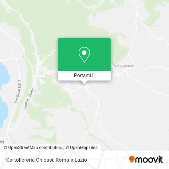 Mappa Cartolibreria Chiossi