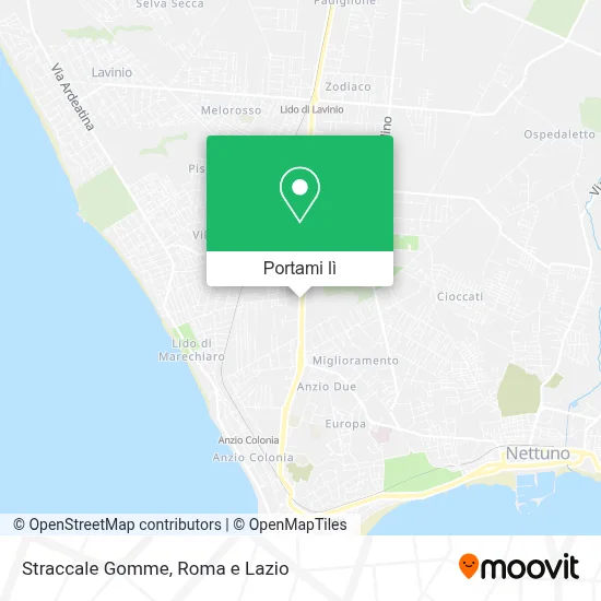 Mappa Straccale Gomme