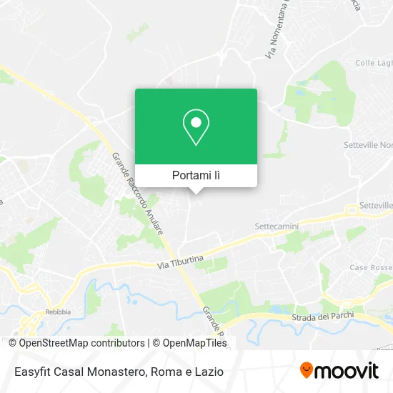 Mappa Easyfit Casal Monastero