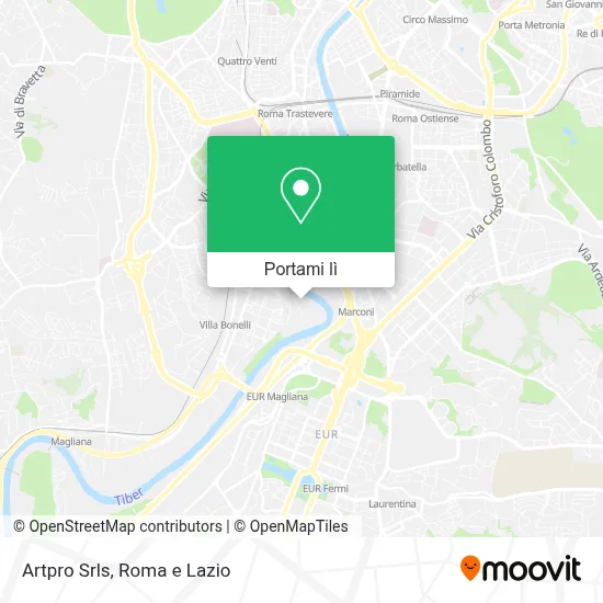 Mappa Artpro Srls