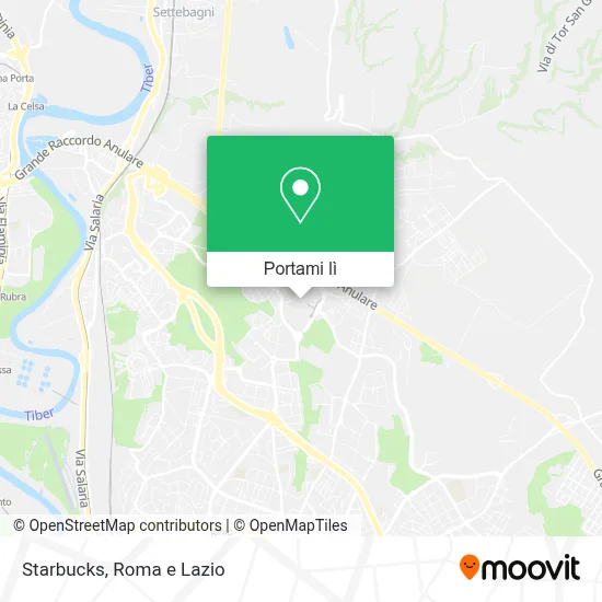 Mappa Starbucks
