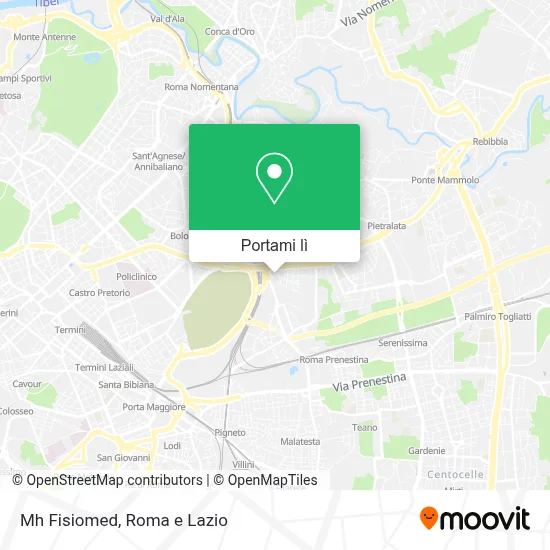 Mappa Mh Fisiomed