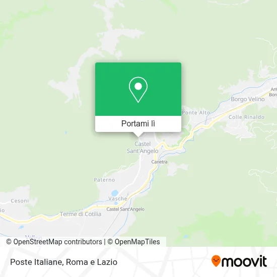 Mappa Poste Italiane