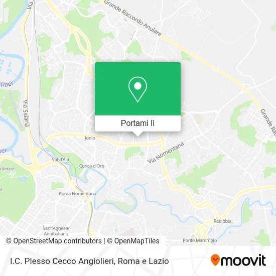 Mappa I.C. Plesso Cecco Angiolieri