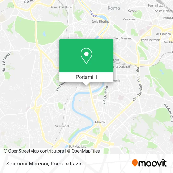 Mappa Spumoni Marconi