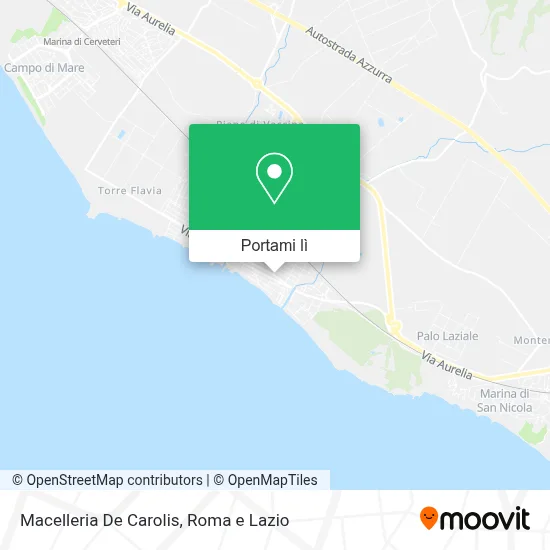 Mappa Macelleria De Carolis