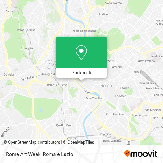Mappa Rome Art Week