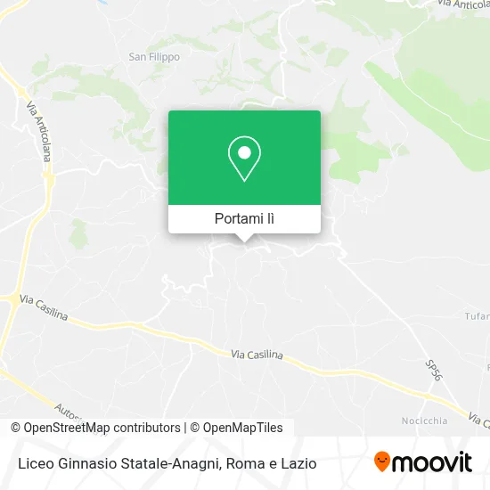 Mappa Liceo Ginnasio Statale-Anagni