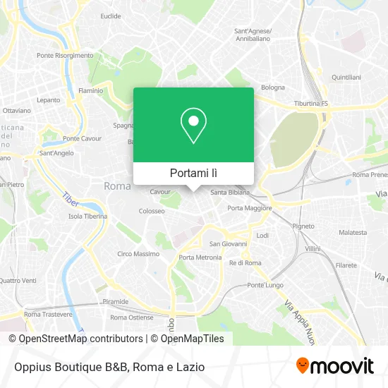 Mappa Oppius Boutique B&B