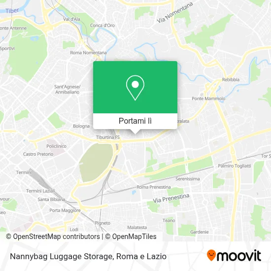 Mappa Nannybag Luggage Storage