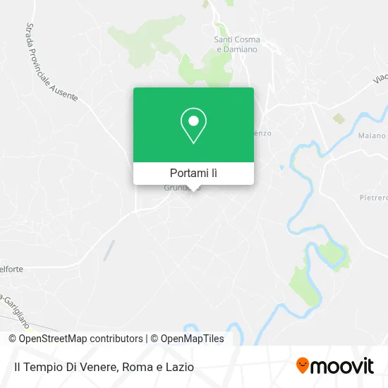 Mappa Il Tempio Di Venere