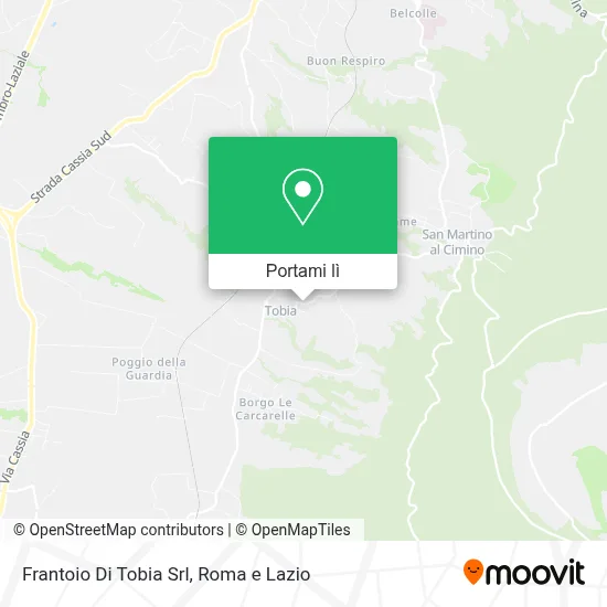 Mappa Frantoio Di Tobia Srl