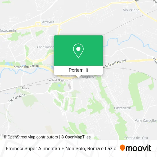 Mappa Emmeci Super Alimentari E Non Solo