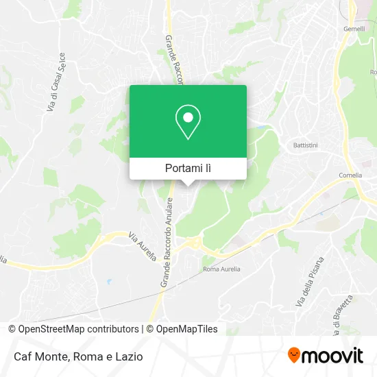 Mappa Caf Monte
