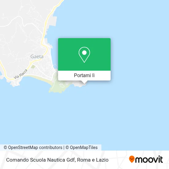 Mappa Comando Scuola Nautica Gdf