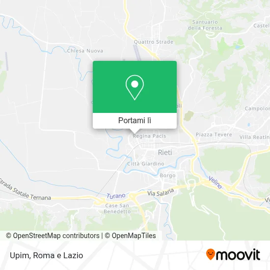 Mappa Upim