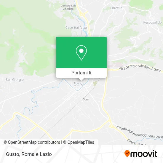 Mappa Gusto