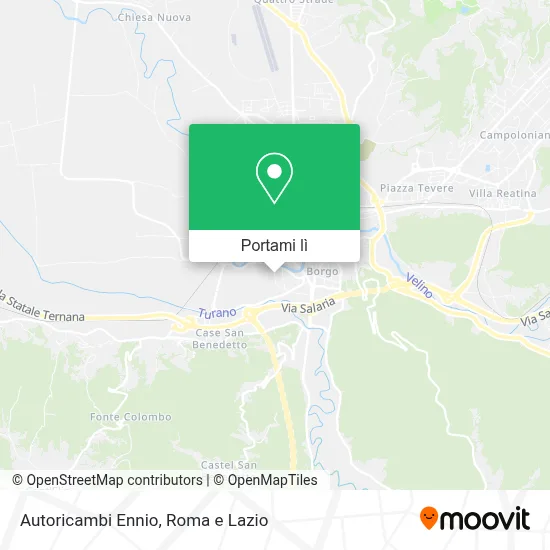 Mappa Autoricambi Ennio