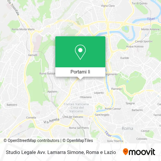Mappa Studio Legale Avv. Lamarra Simone