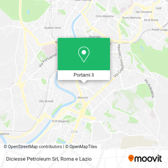 Mappa Diciesse Petroleum Srl