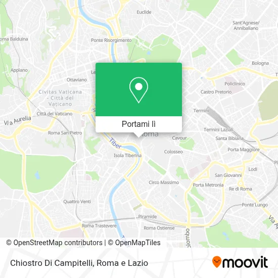 Mappa Chiostro Di Campitelli