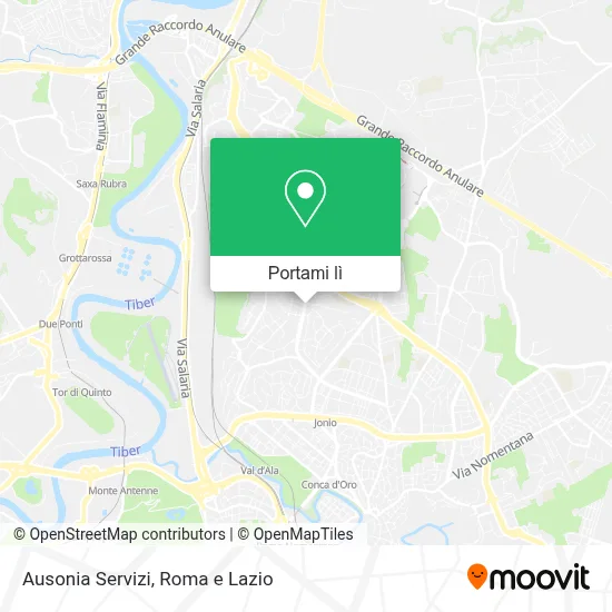 Mappa Ausonia Servizi