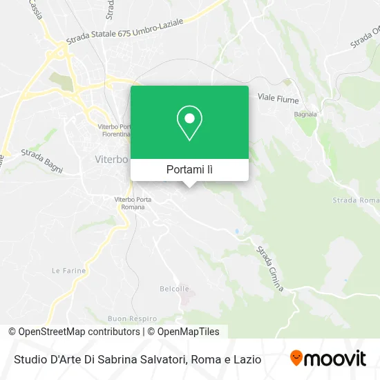 Mappa Studio D'Arte Di Sabrina Salvatori