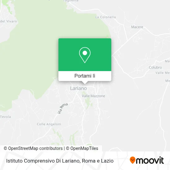 Mappa Istituto Comprensivo Di Lariano