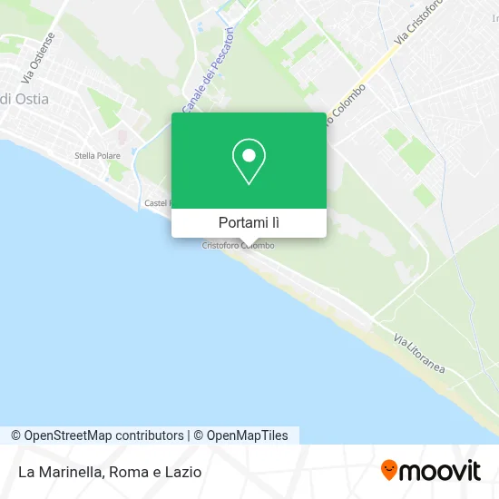 Mappa La Marinella