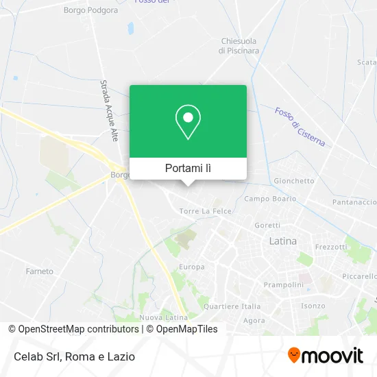 Mappa Celab Srl