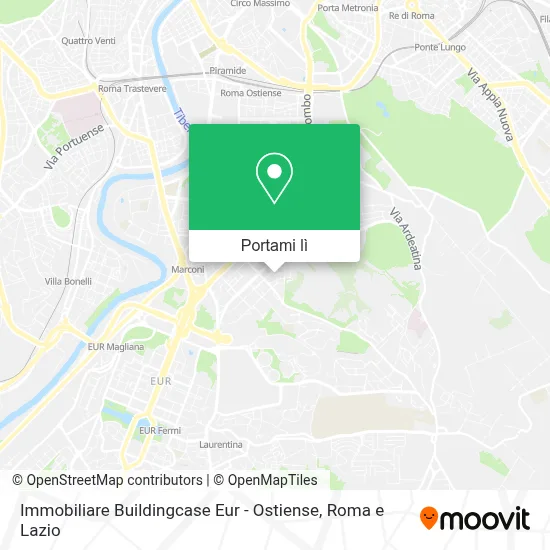 Mappa Immobiliare Buildingcase Eur - Ostiense