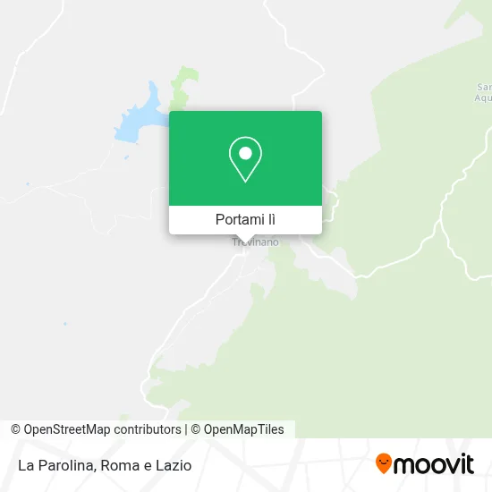 Mappa La Parolina