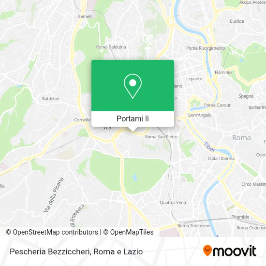 Mappa Pescheria Bezziccheri