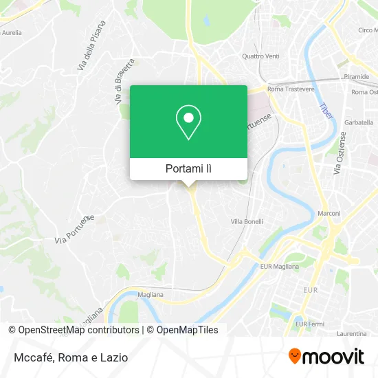 Mappa Mccafé