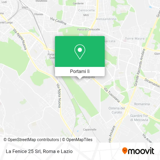 Mappa La Fenice 25 Srl