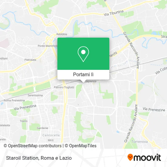 Mappa Staroil Station