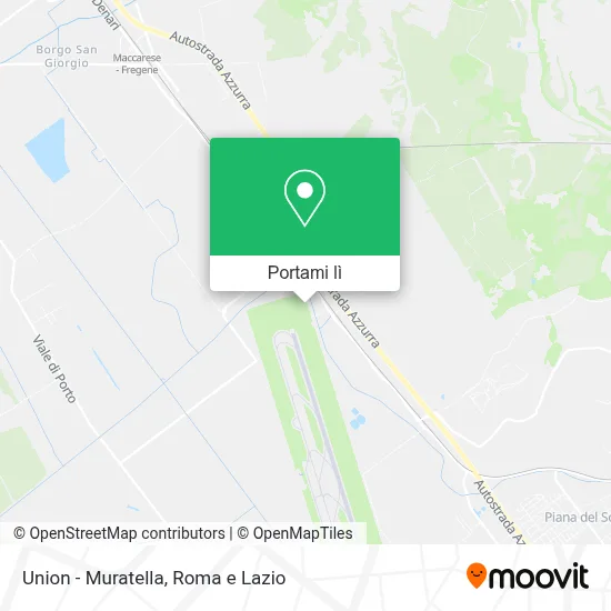 Mappa Union - Muratella