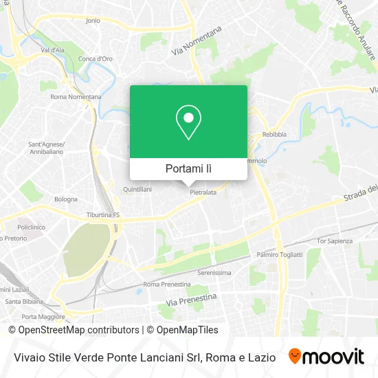 Mappa Vivaio Stile Verde Ponte Lanciani Srl