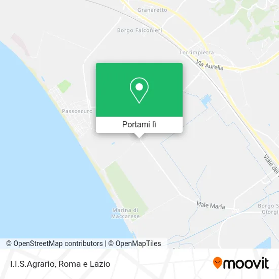 Mappa I.I.S.Agrario