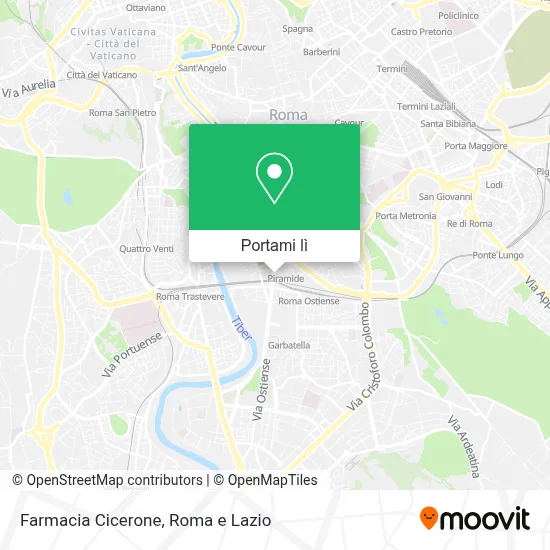 Mappa Farmacia Cicerone