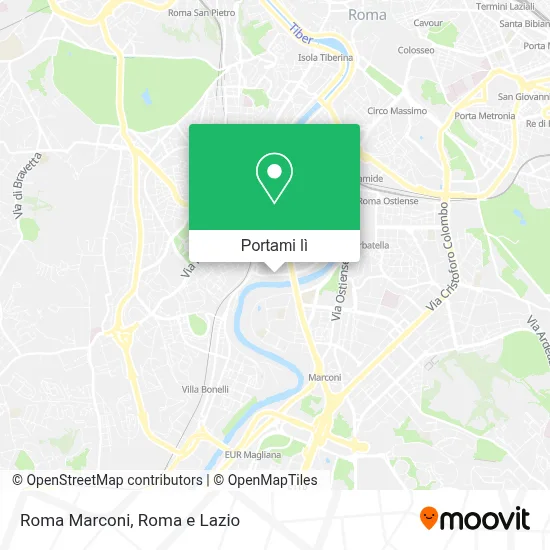 Mappa Roma Marconi