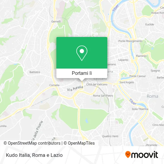Mappa Kudo Italia