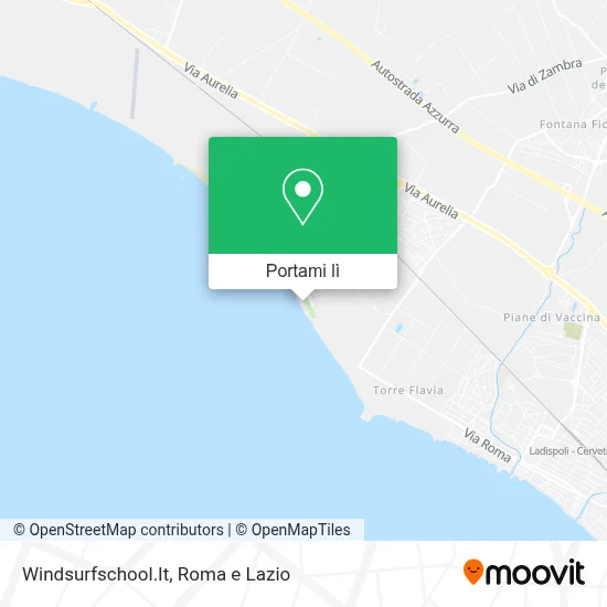 Mappa Windsurfschool.It