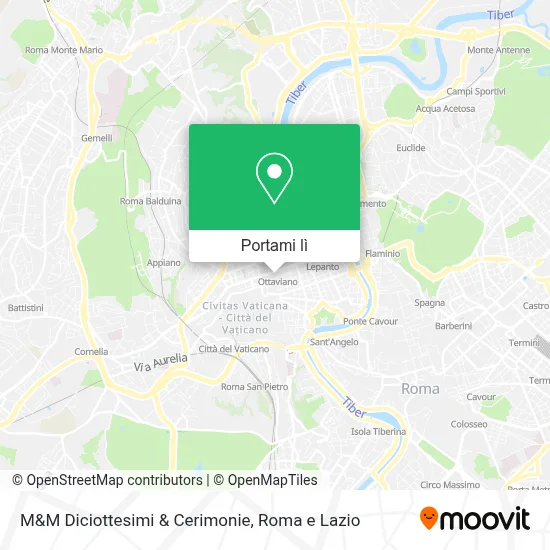Mappa M&M Diciottesimi & Cerimonie