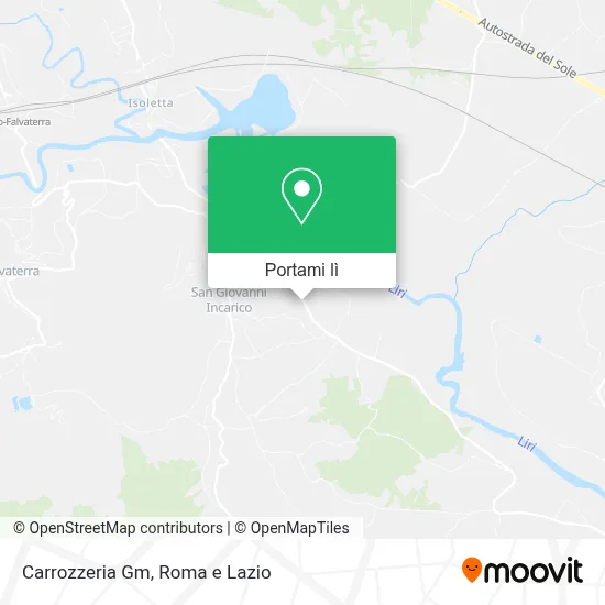 Mappa Carrozzeria Gm