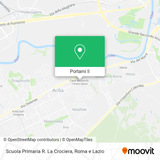 Mappa Scuola Primaria R. La Crociera