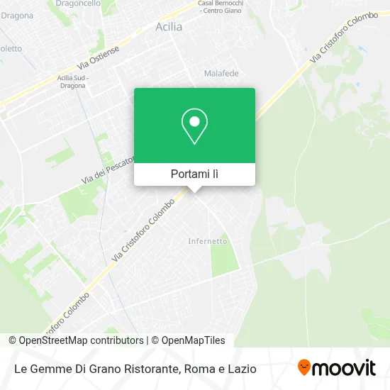Mappa Le Gemme Di Grano Ristorante